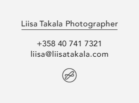 Website of Photographer Liisa Takala